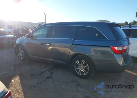 2013 Honda Odyssey Ex из США, поврежденный, VIN 5FNRL5H46DB042327